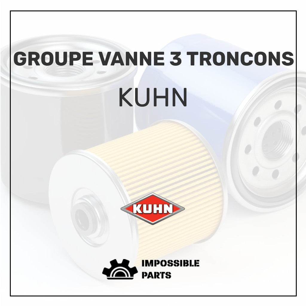 GROUPE VANNE 3 TRONCONS