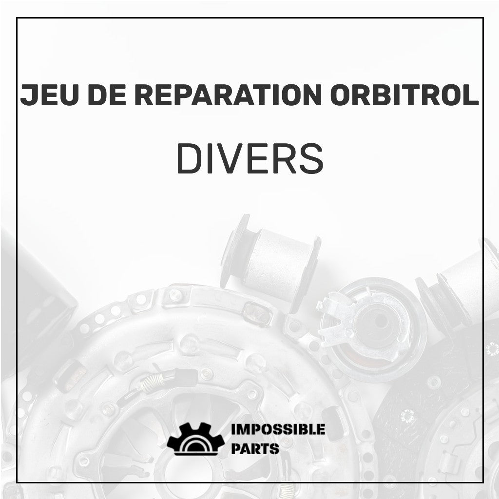 JEU DE REPARATION ORBITROL