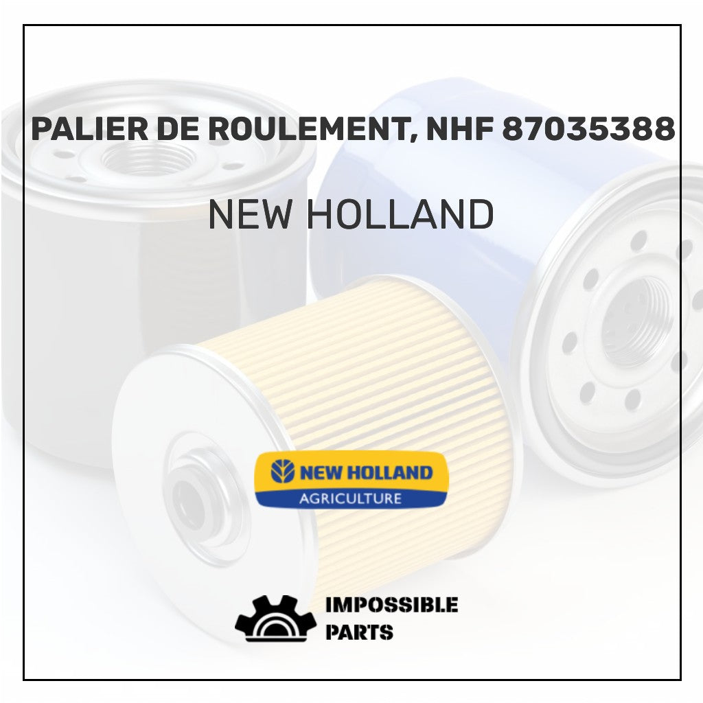 PALIER DE ROULEMENT, NHF 87035388