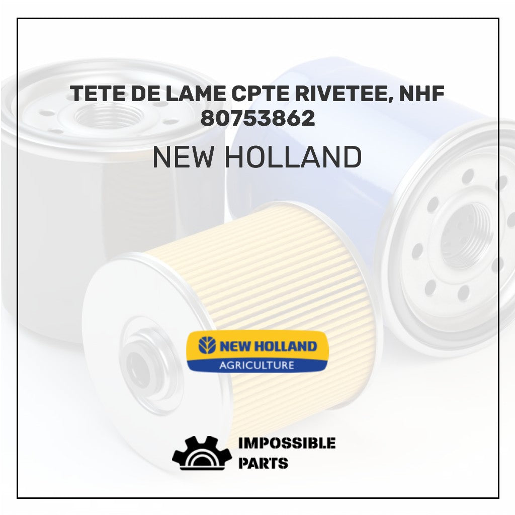 TETE DE LAME CPTE RIVETEE, NHF 80753862