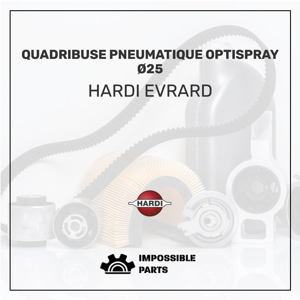 Quadribuse Pneumatique Optispray Ø25 28058701
