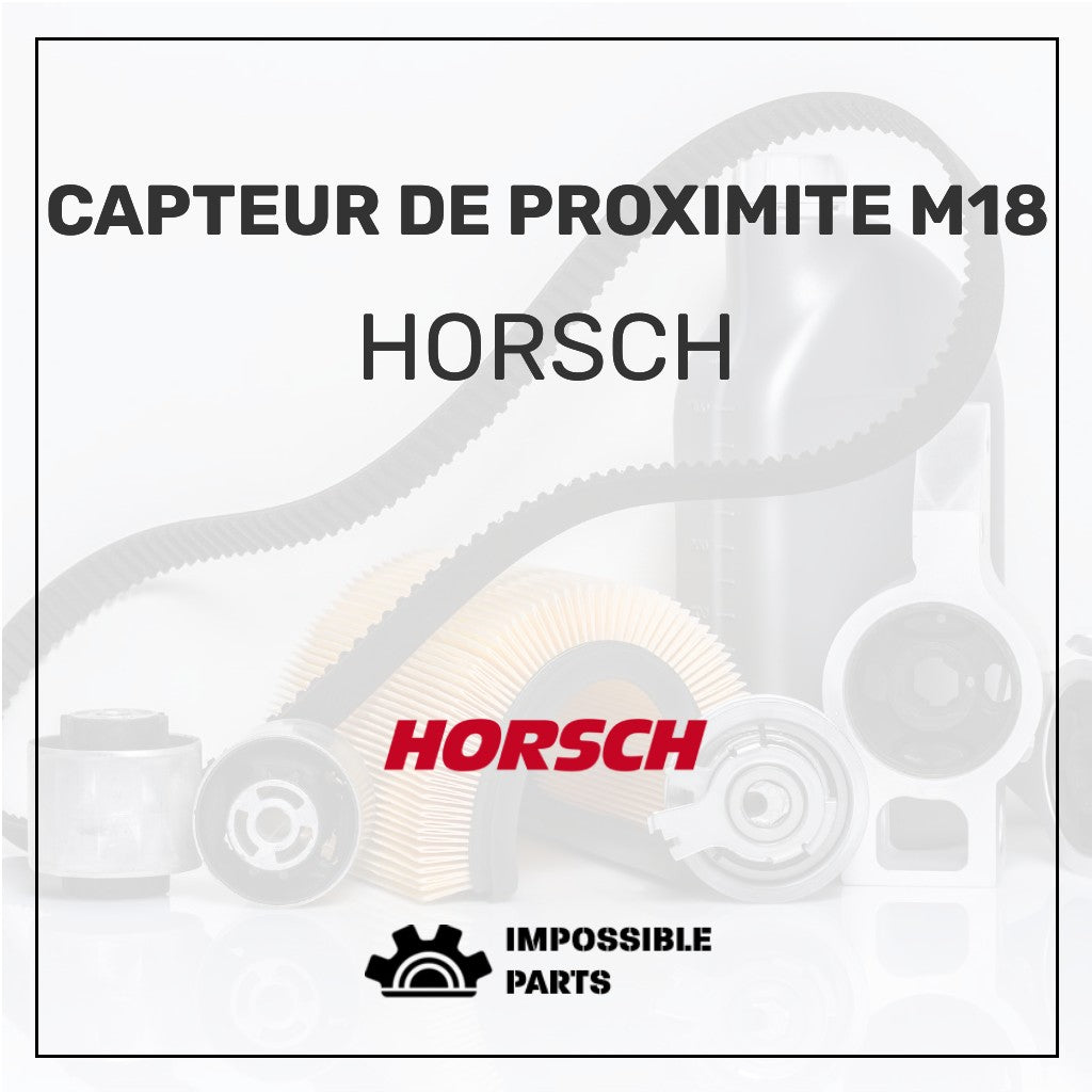 CAPTEUR DE PROXIMITE M18