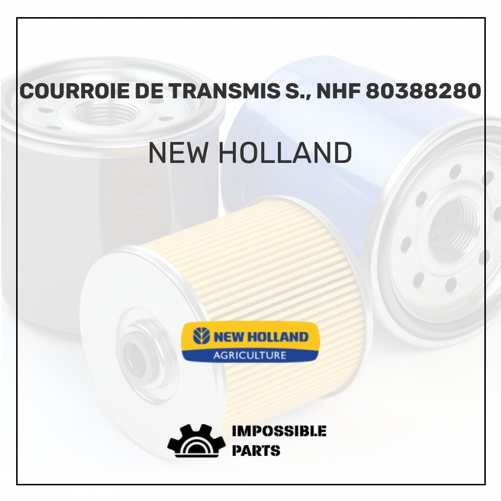 COURROIE DE TRANSMIS S., NHF 80388280