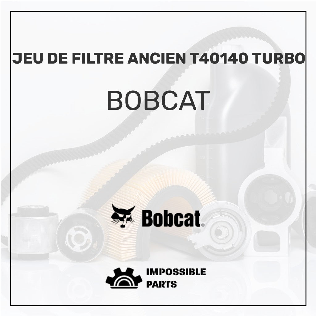 JEU DE FILTRE ANCIEN T40140 TURBO , 6901923T