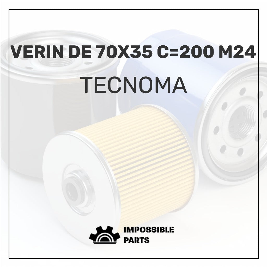 VERIN DE 70X35 C=200 M24
