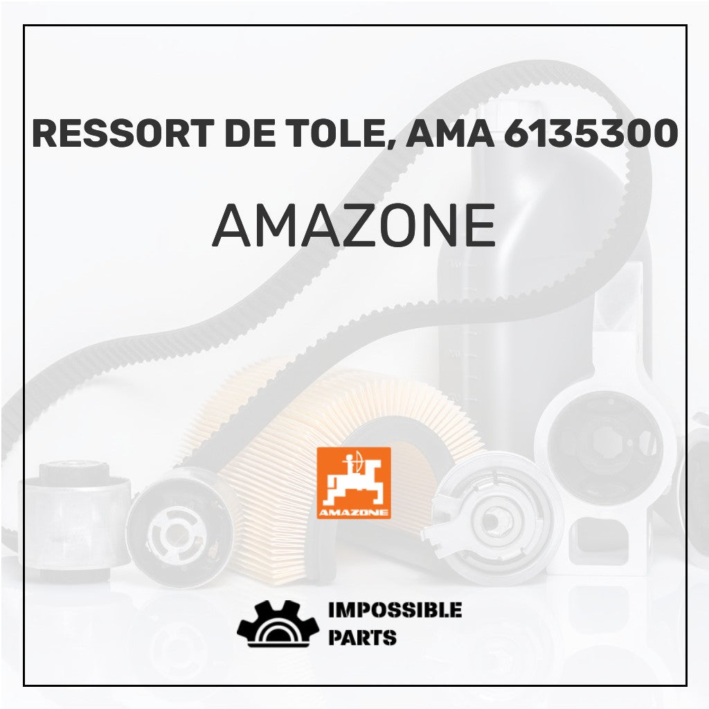 RESSORT DE TOLE, AMA 6135300
