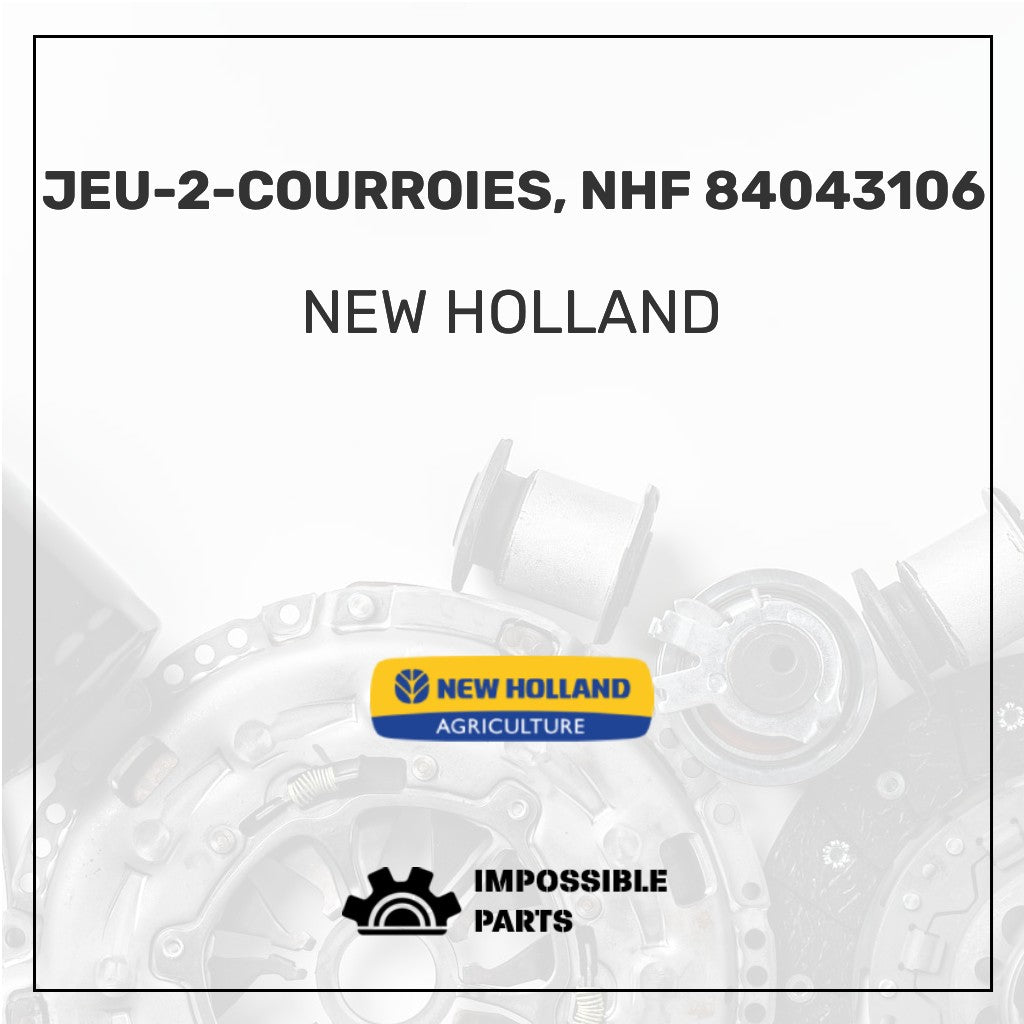 JEU-2-COURROIES, NHF 84043106