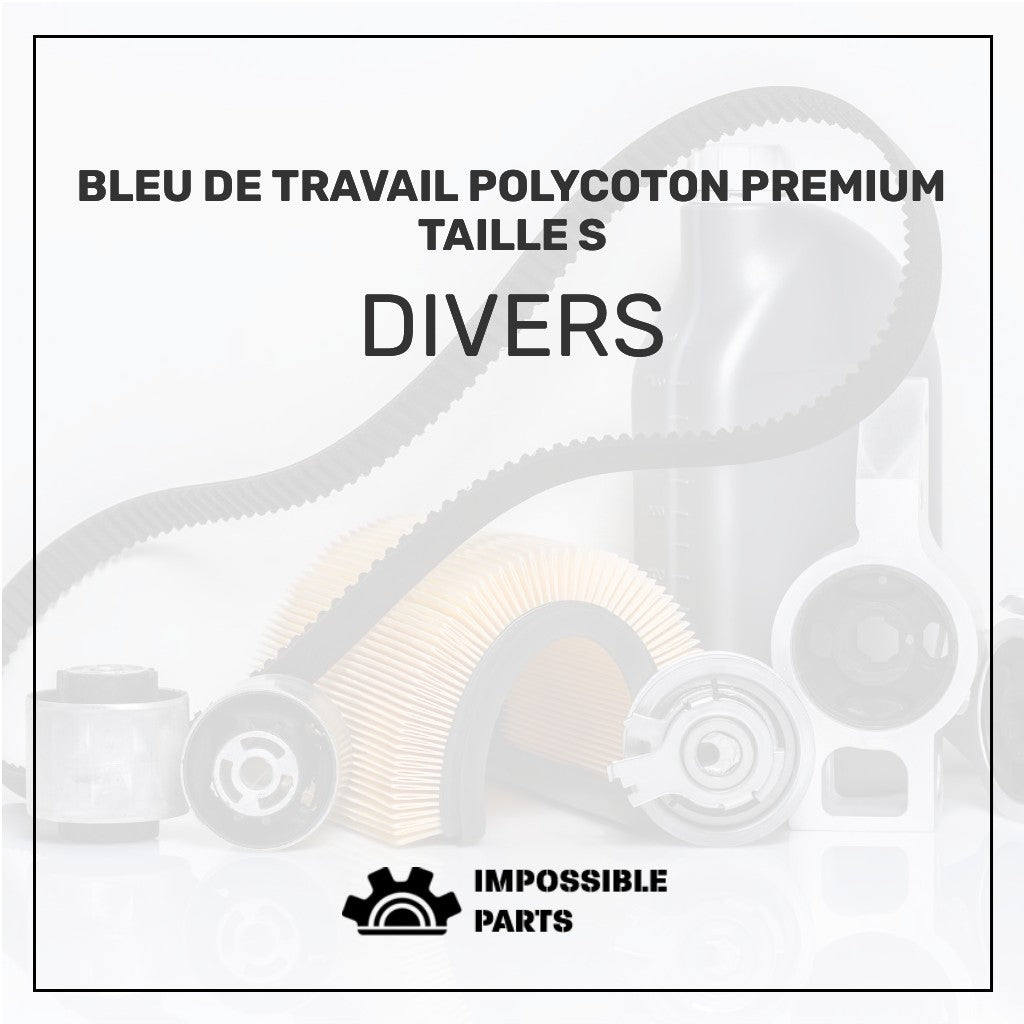 BLEU DE TRAVAIL POLYCOTON PREMIUM TAILLE S