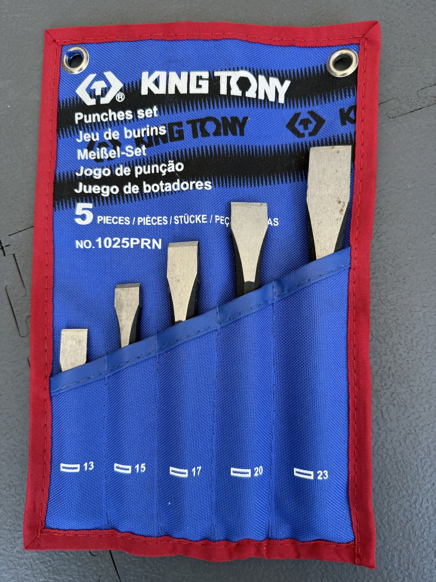 TROUSSE DE 5 BURINS