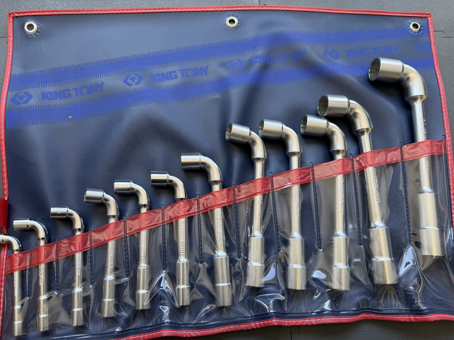 TROUSSE DE 12 CLES A  PIPES METRIQUE - 1812MRNCL