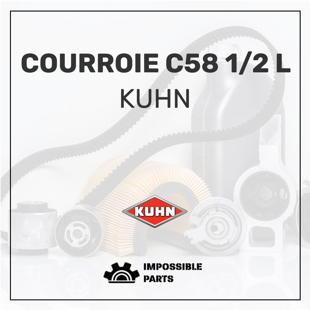 COURROIE C58 1/2 L