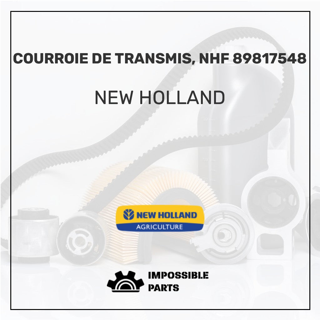 COURROIE DE TRANSMIS, NHF 89817548