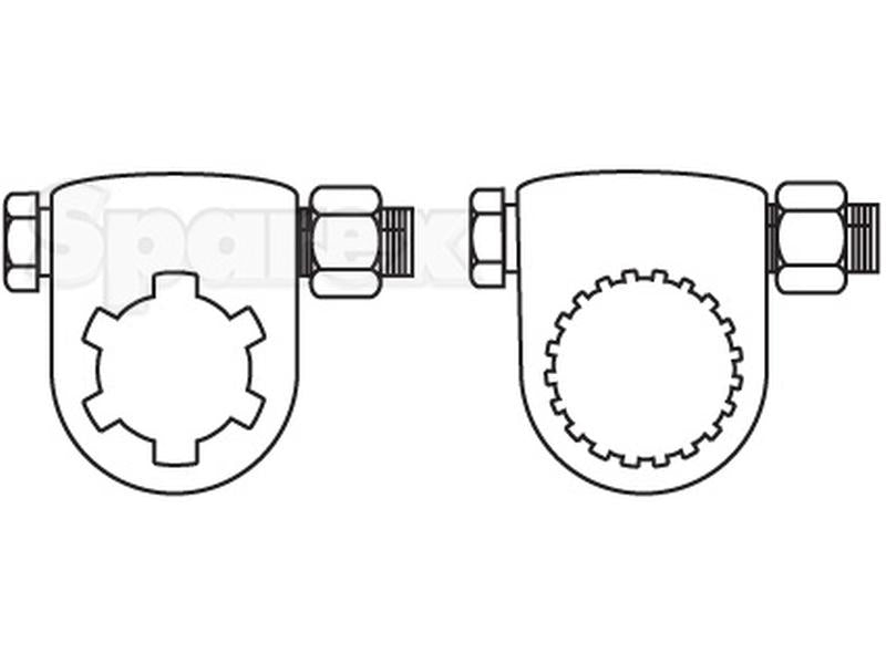 EMBOUT PDF 1"3/4 6C - 1"3/8 21C REN