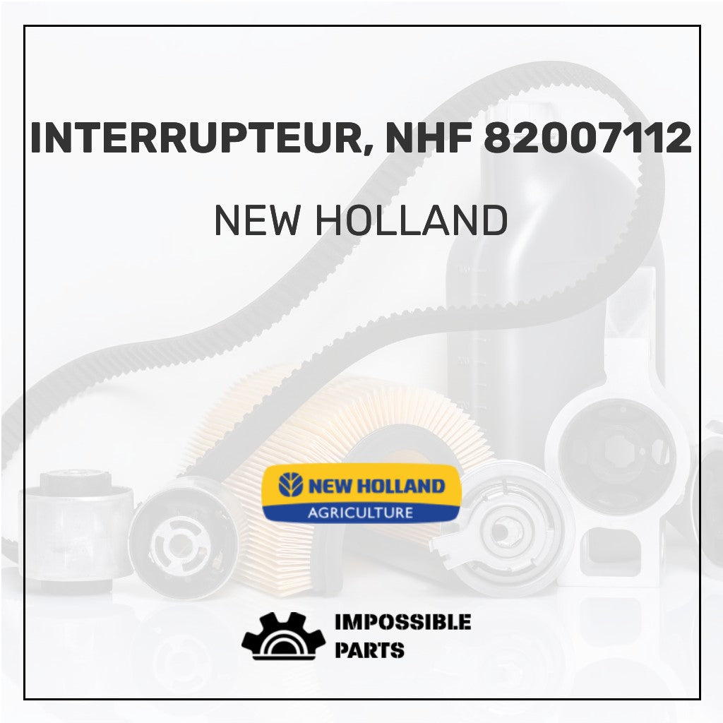 INTERRUPTEUR, NHF 82007112