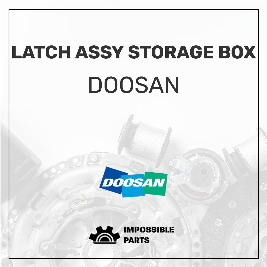 LATCH ASSY;STORAGE BOX , 110933-00033B