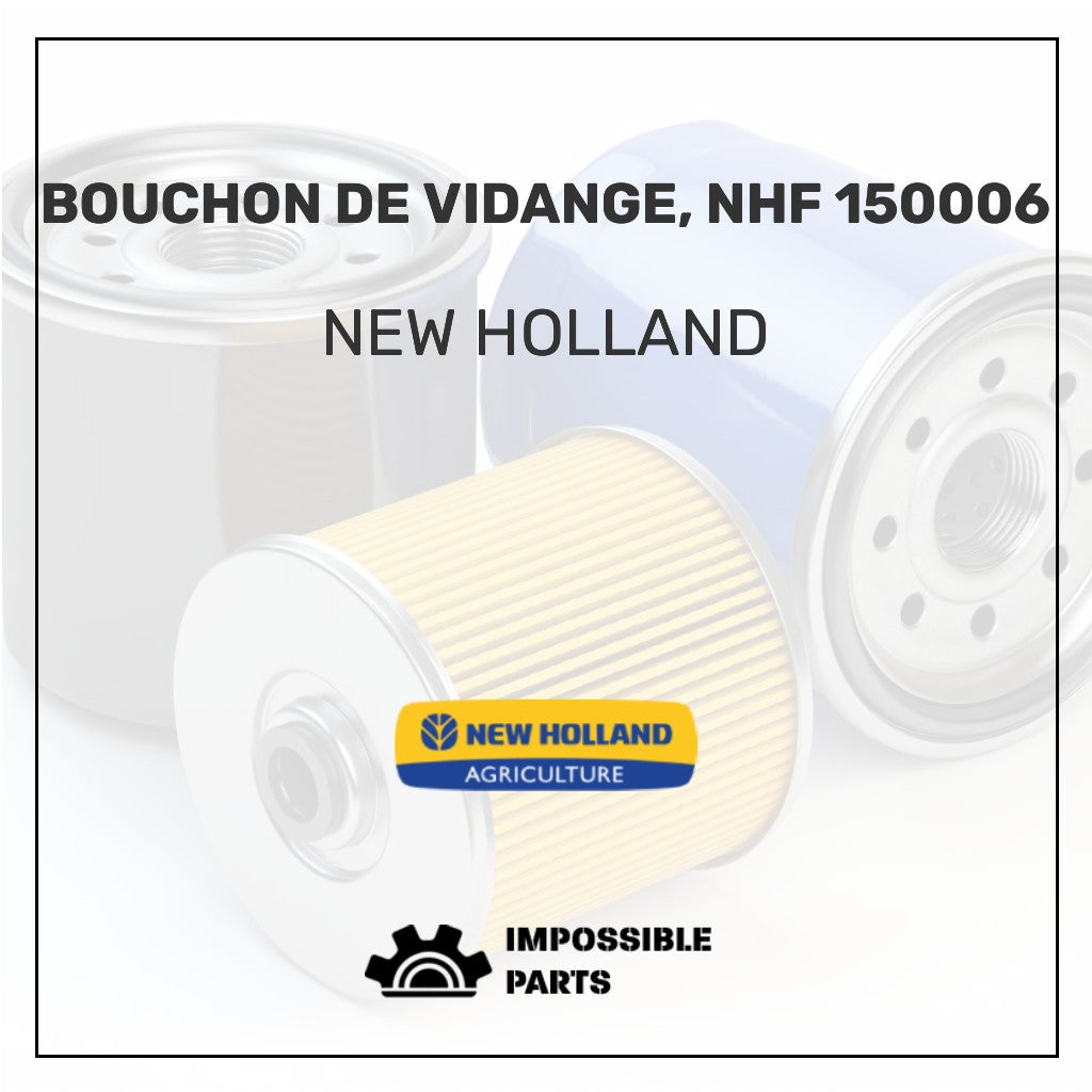 Bouchon De Vidange, Nhf 150006