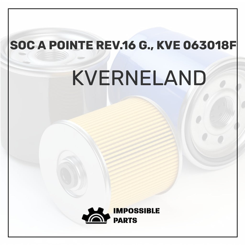 SOC A POINTE REV.16 G., KVE 063018F