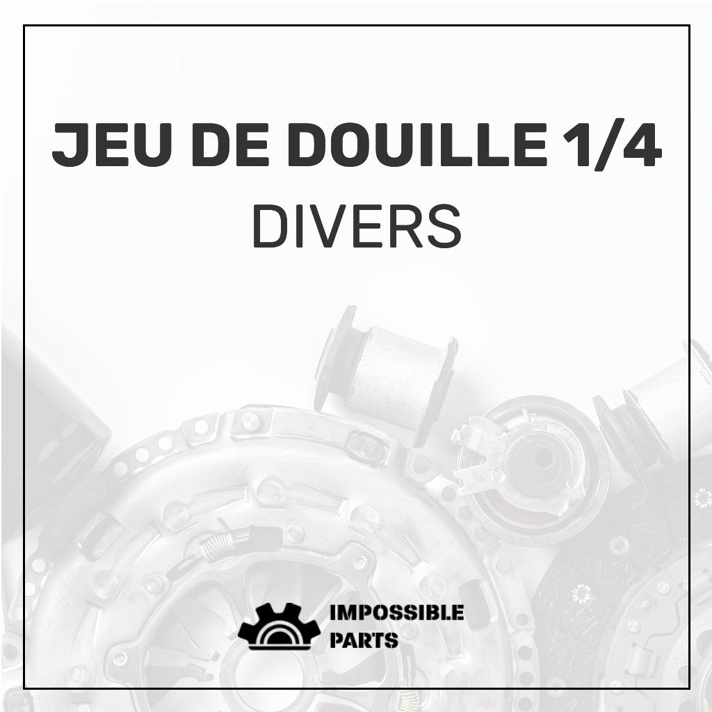 Jeu De Douille 1/4 7301004