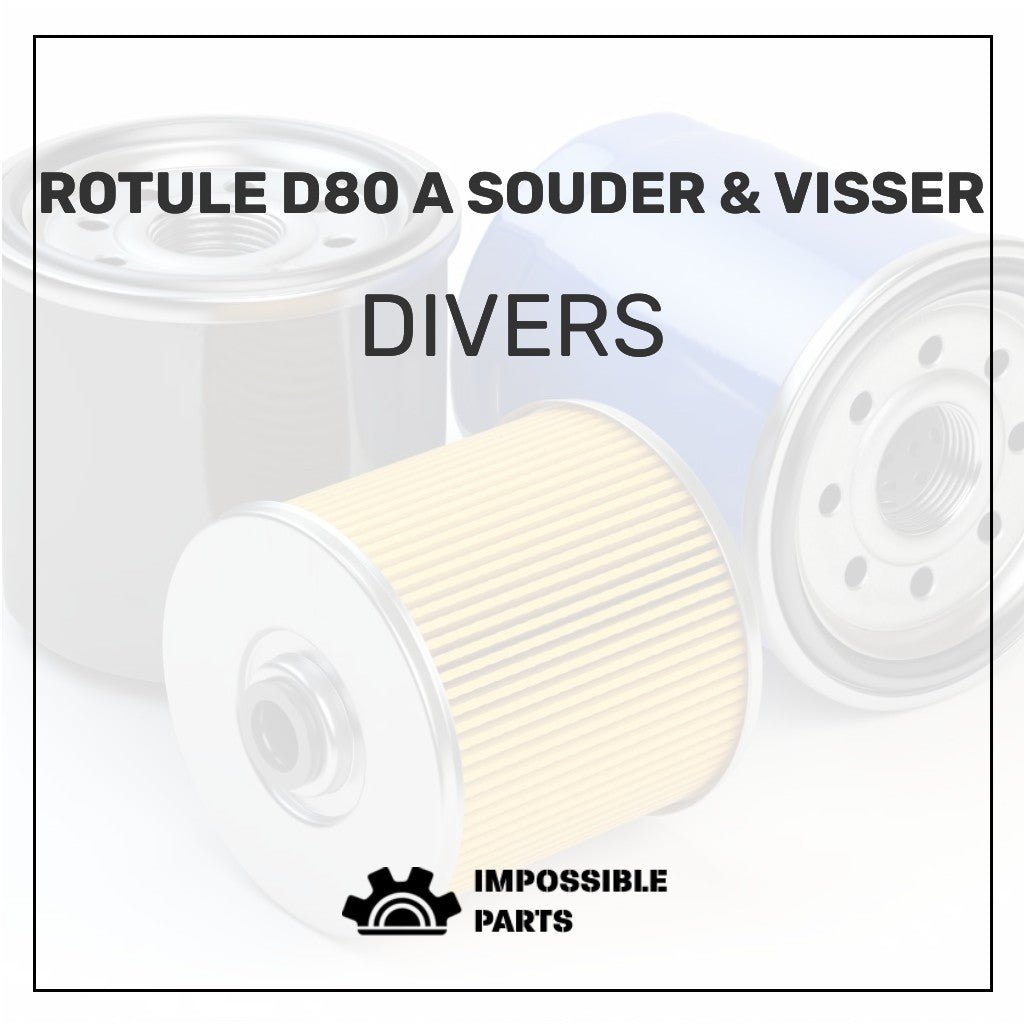 ROTULE D80 A SOUDER & VISSER