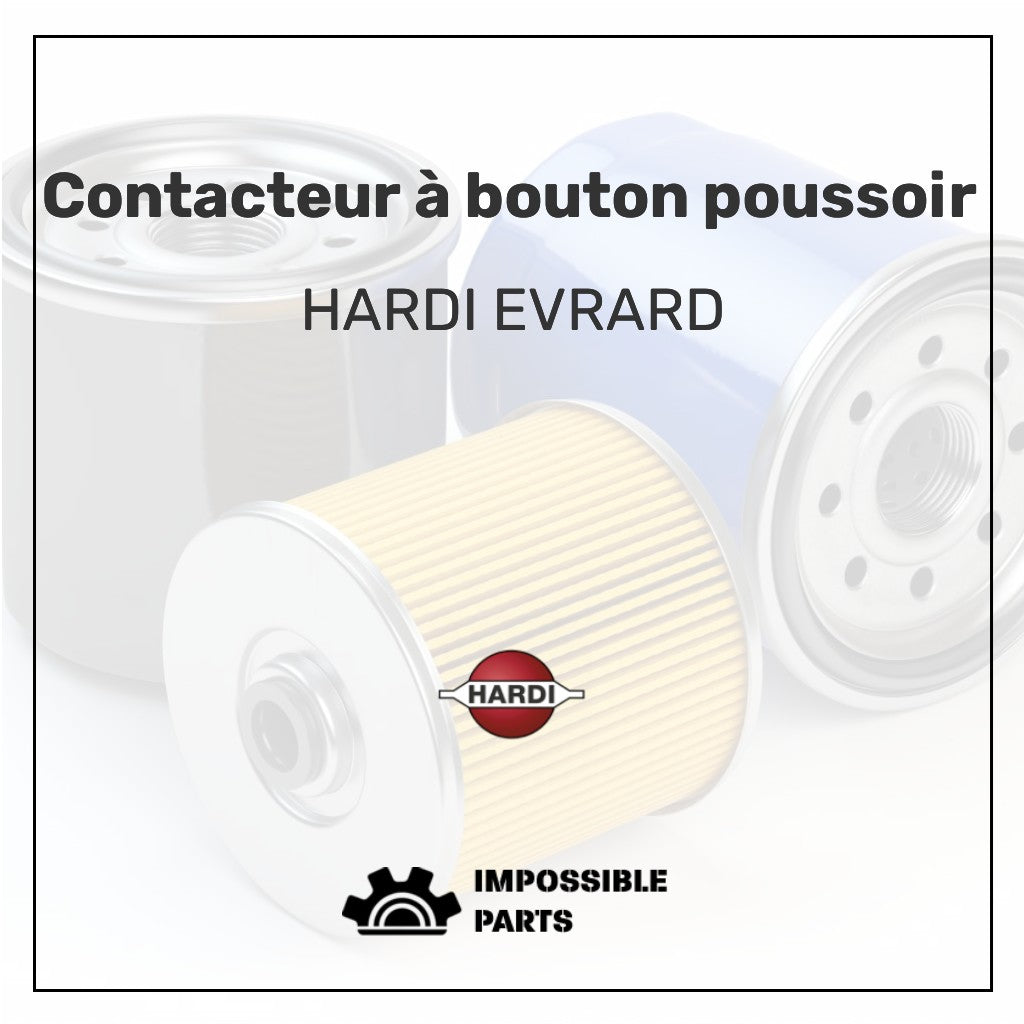 Contacteur à bouton poussoir