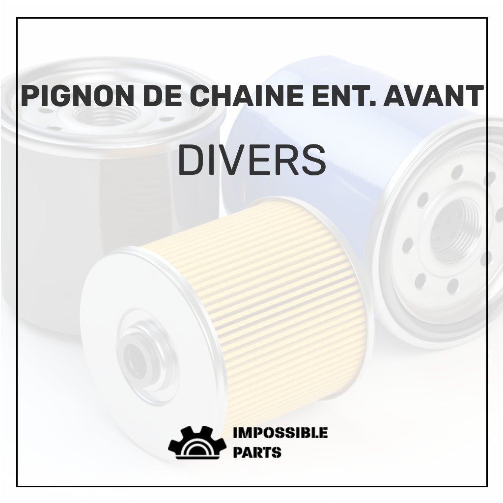 PIGNON DE CHAINE ENT. AVANT