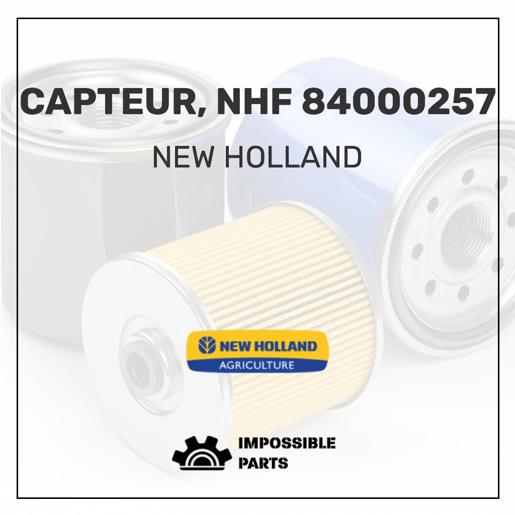 Capteur, Nhf 84000257