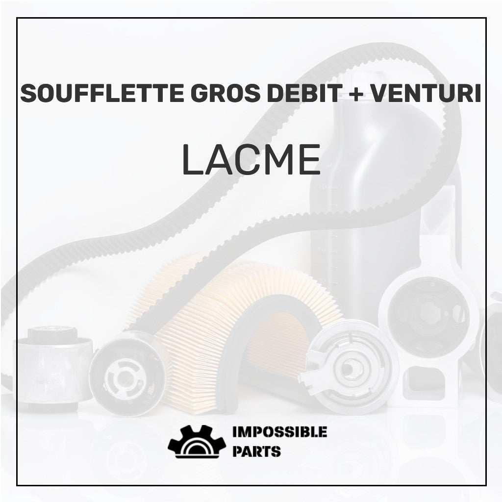 Soufflette Gros Debit + Venturi 311600