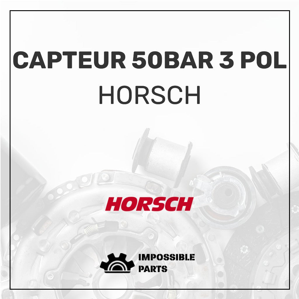 Capteur 50Bar 3 Pol 00345254