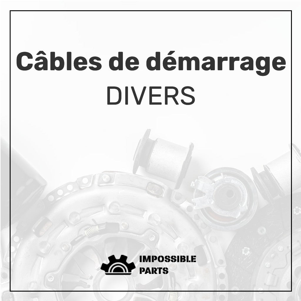 Câbles de démarrage