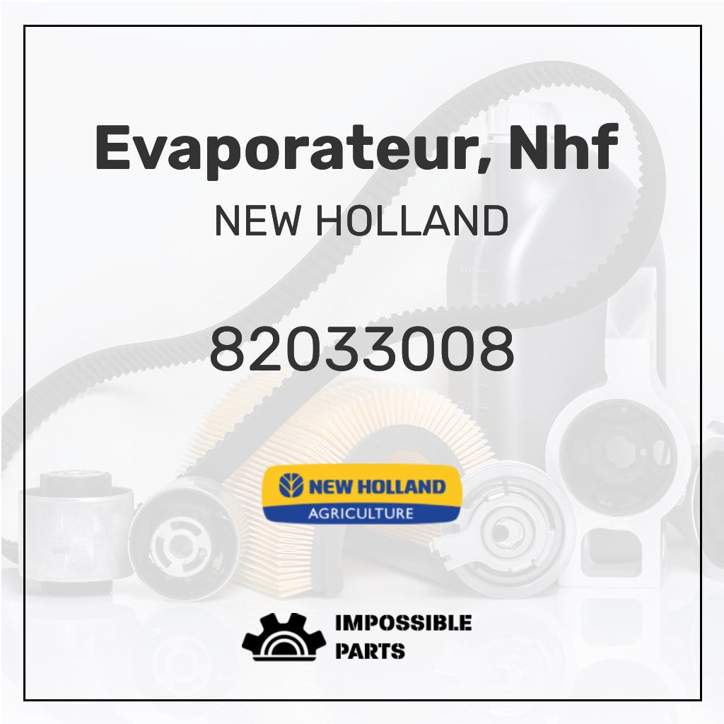 EVAPORATEUR, NHF 82033008